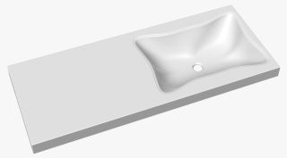 Раковина над стиральной машиной Stella Polar Кредо 120см белый SP-00000448